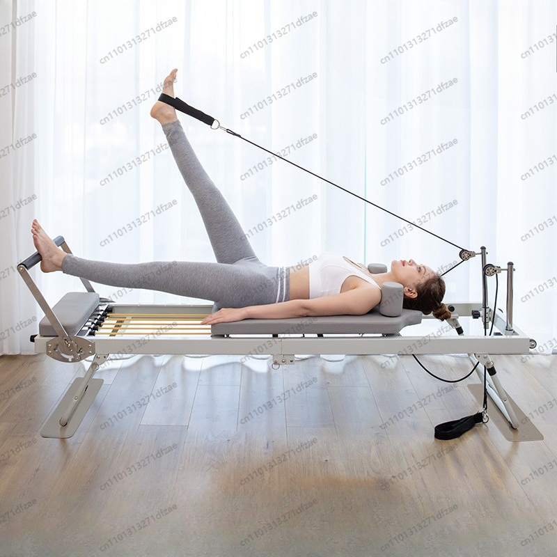 Pilates Yoga Weight Loss - Large Folding Pilates Reformer Equipment Core