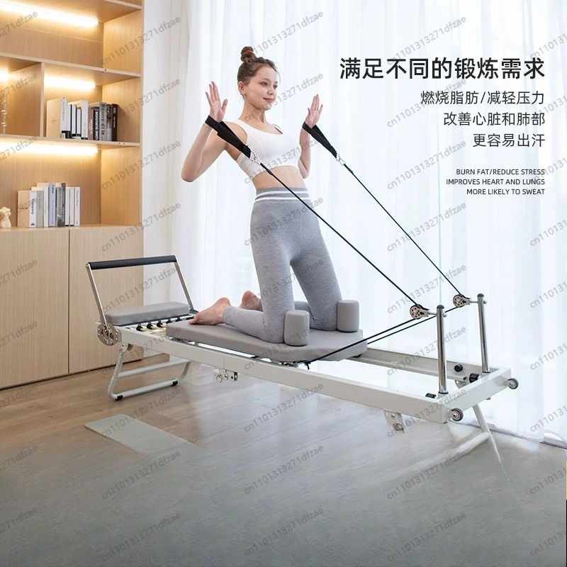 Pilates Yoga Core - Home Fitness Pilates Reformer Equipment, Large