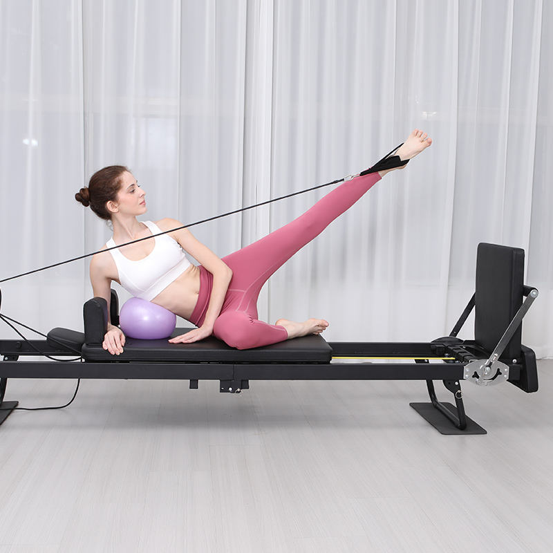 Pilates Yoga Weight Loss - Large Folding Pilates Reformer Equipment Core