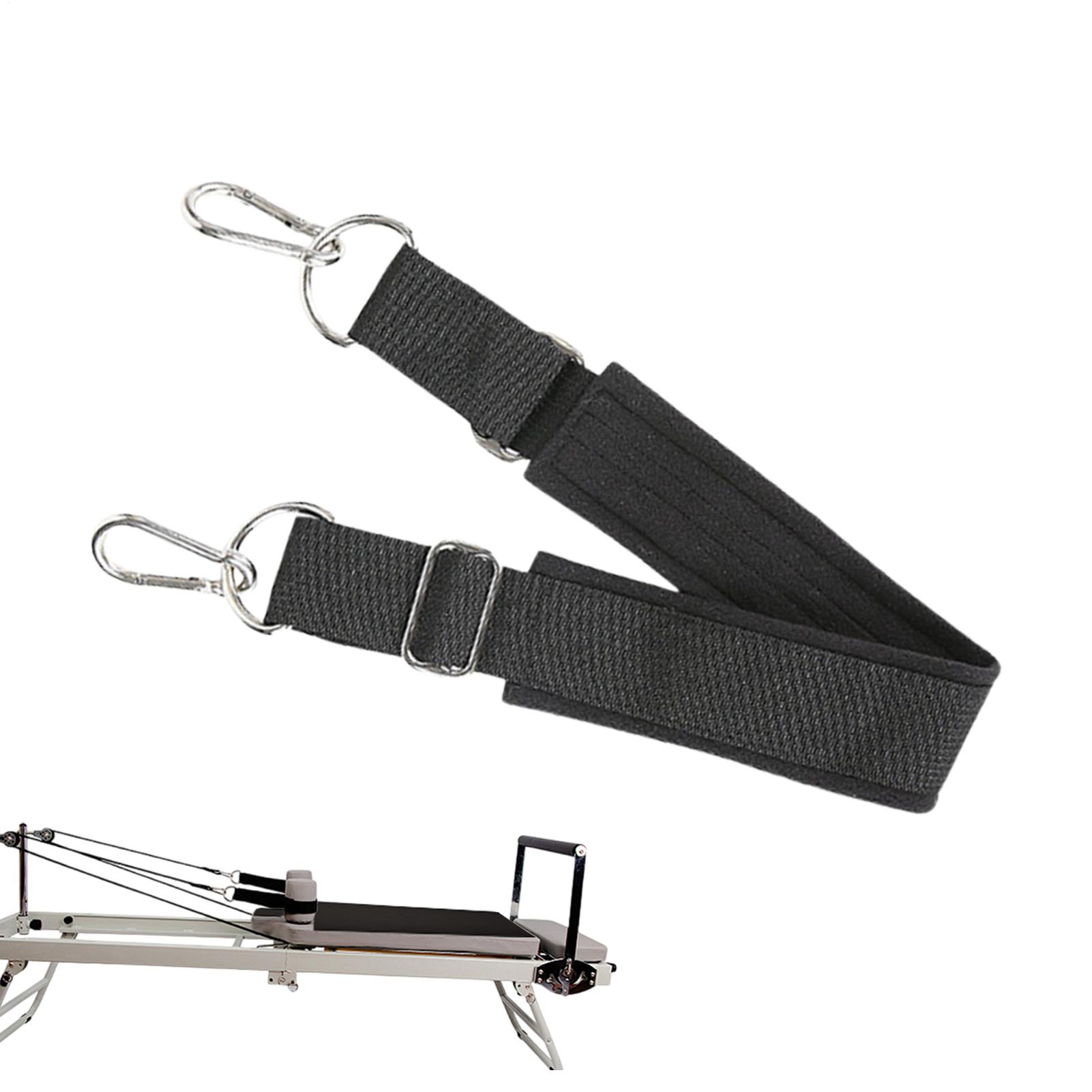 Pilates Yoga &A - Reformer Footstrap Double-Loop Thickened Non-Slip Adjustable