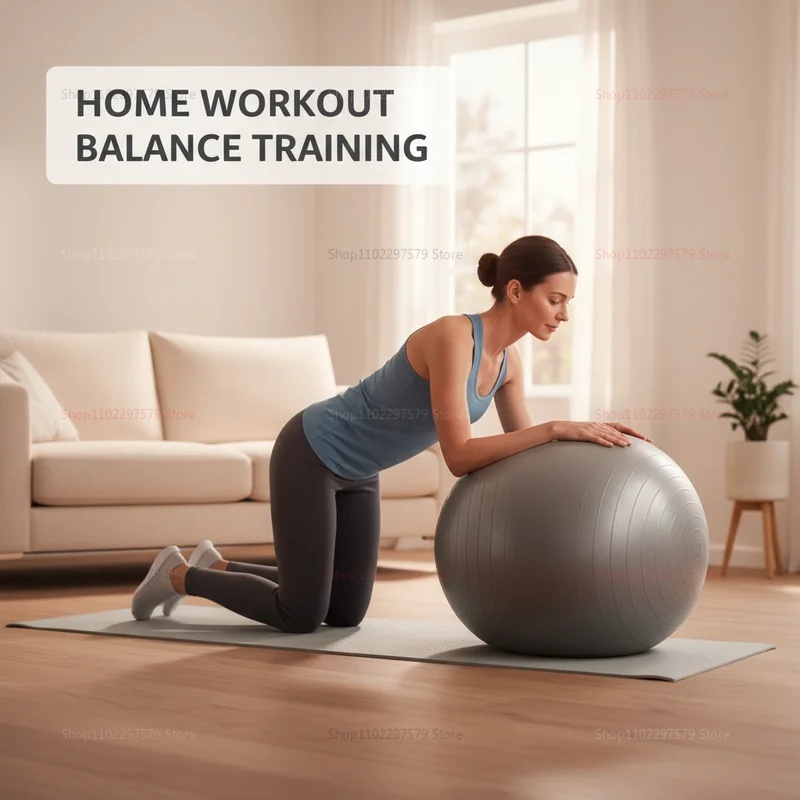 Anti-Burst Yoga Ball with Pump - Pilates Ball Mini recension och pris