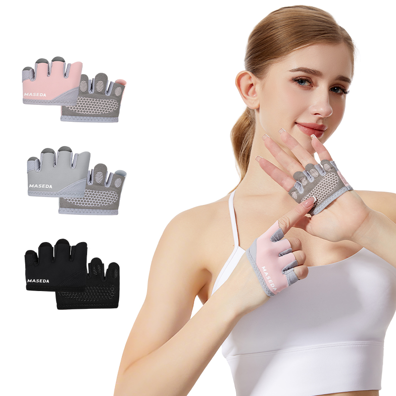 Pair of Fitness Fingerless Glo - Pilates Yoga &A recension och pris