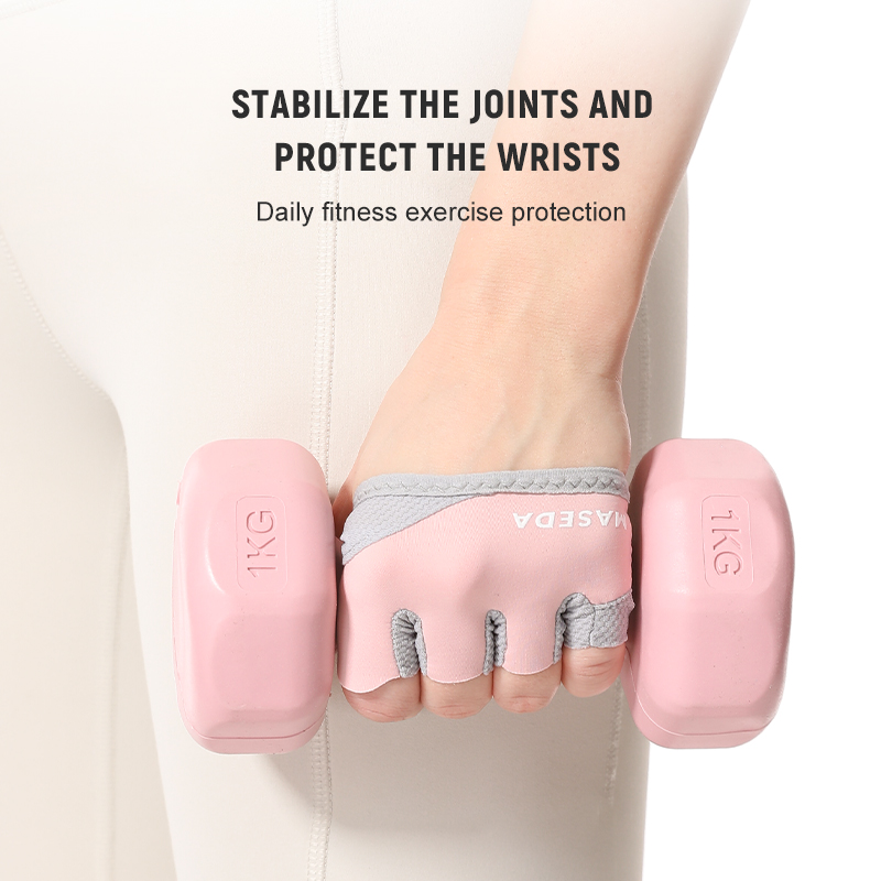 Pair of Fitness Fingerless Glo - Pilates Yoga &A recension och pris