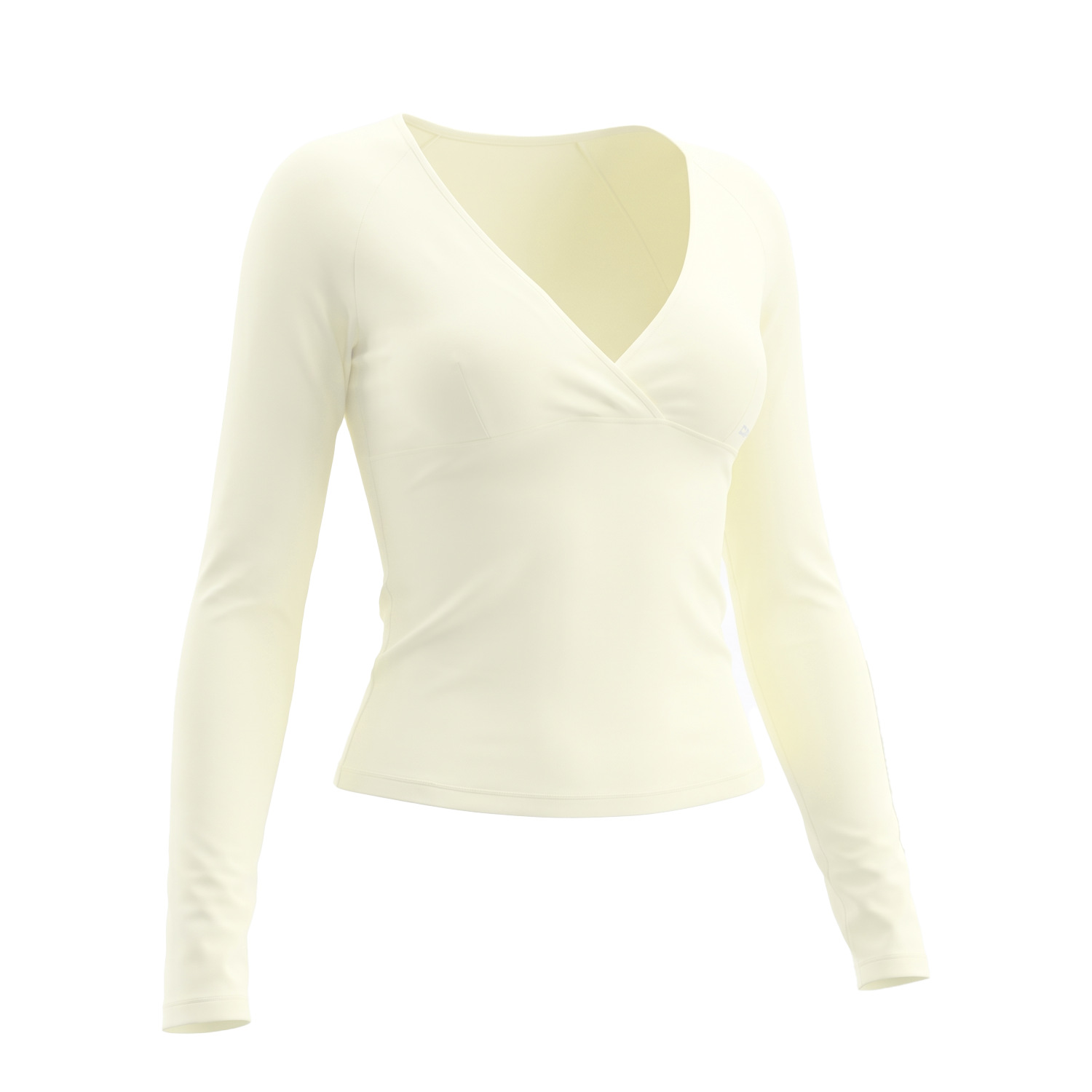 New Nude-skin-friendly V-neck  - Pilates Yoga Wrap Top recension och pris