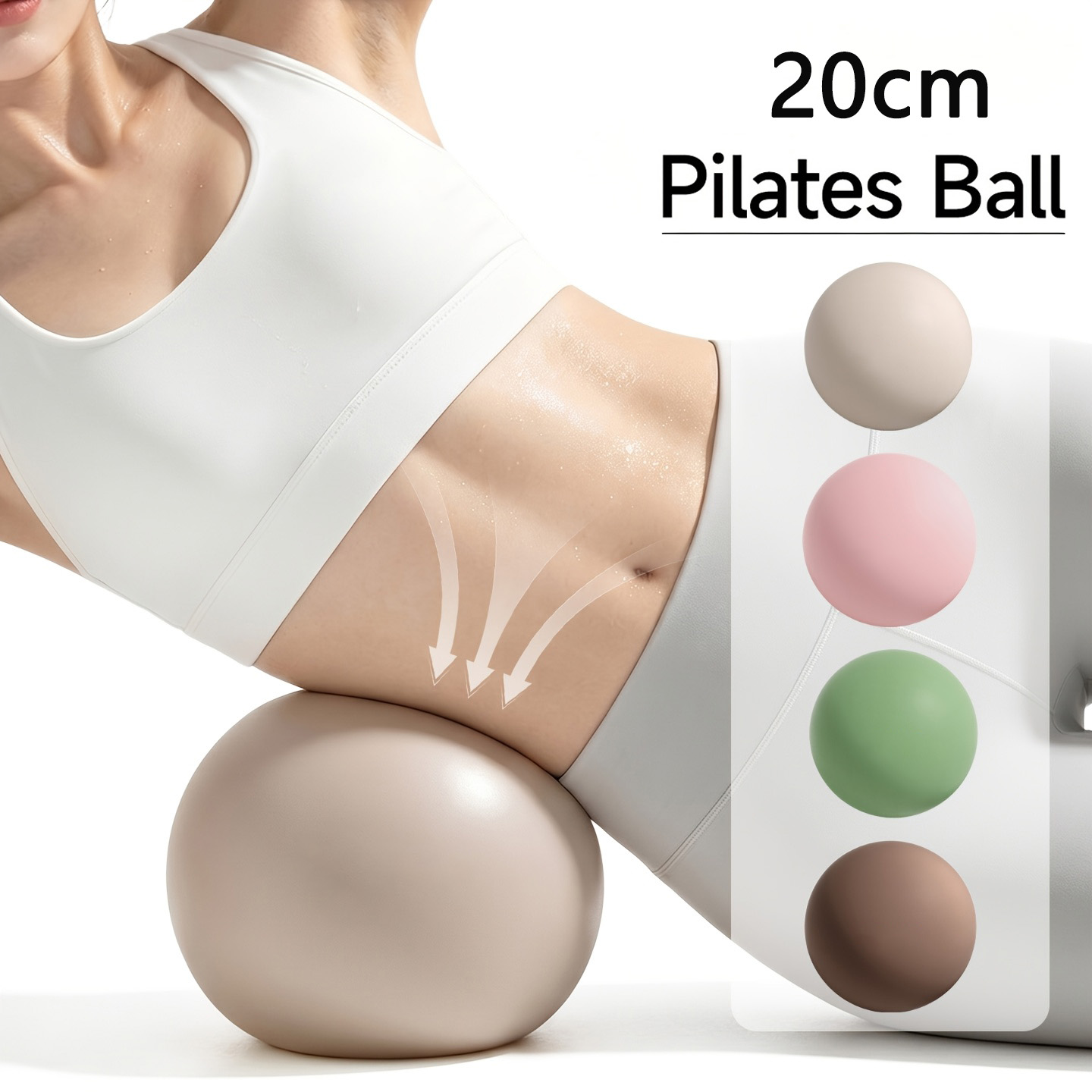 7.87-Inch Mini Yoga Fitness Ba - Pilates Ball Mini recension och pris