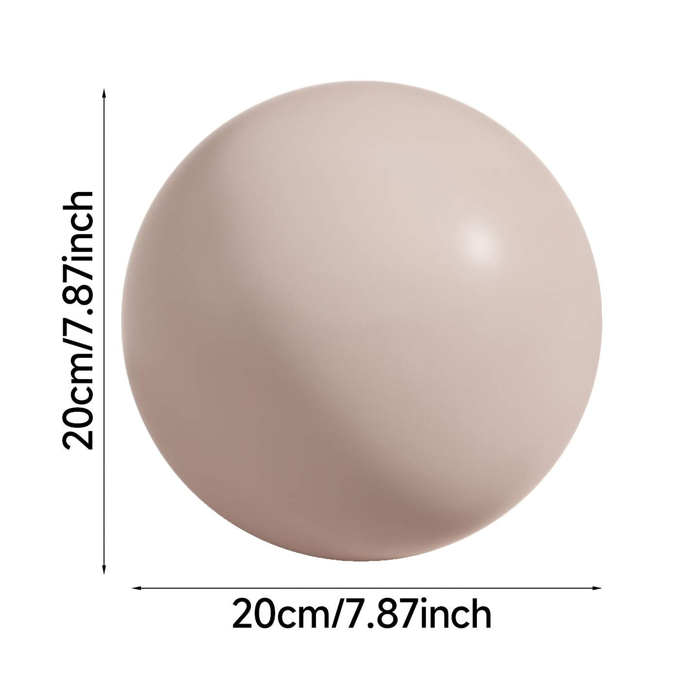 7.87-Inch Mini Yoga Fitness Ba - Pilates Ball Mini recension och pris