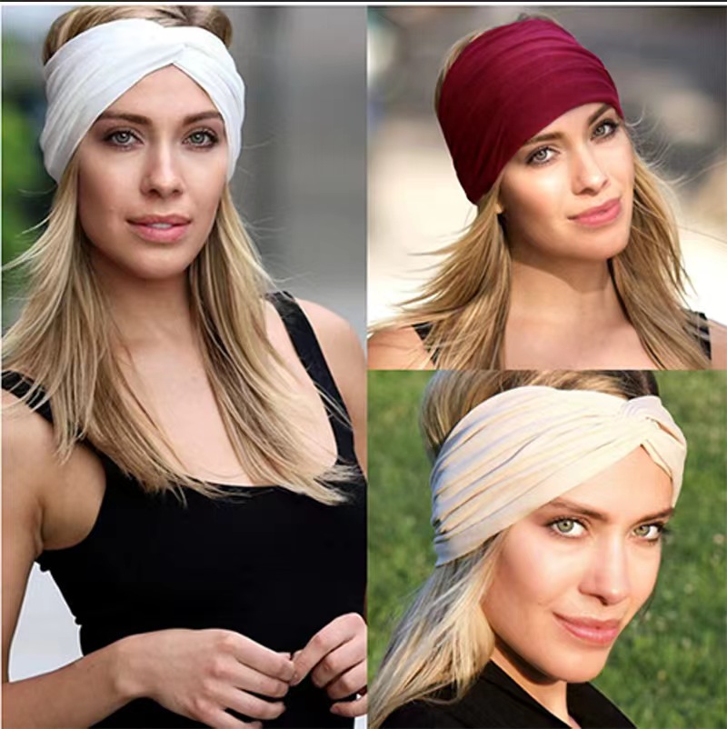 Wide Elastic Headband Hairband - Pilates Yoga Ring recension och pris