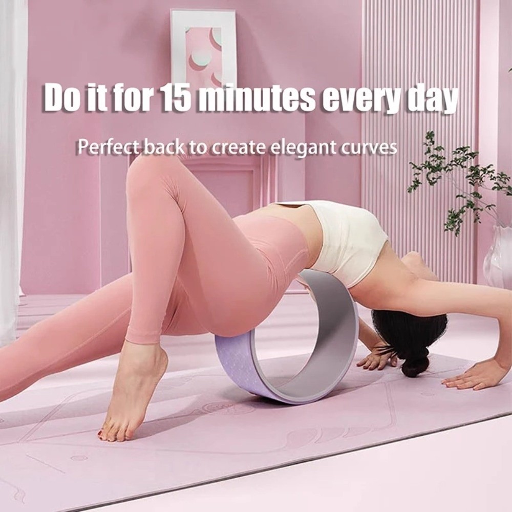 Muscle Massage Yoga Wheel Mult - Pilates Yoga Ring recension och pris