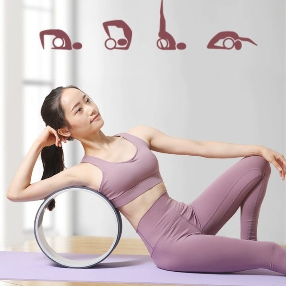 Muscle Massage Yoga Wheel Mult - Pilates Yoga Ring recension och pris
