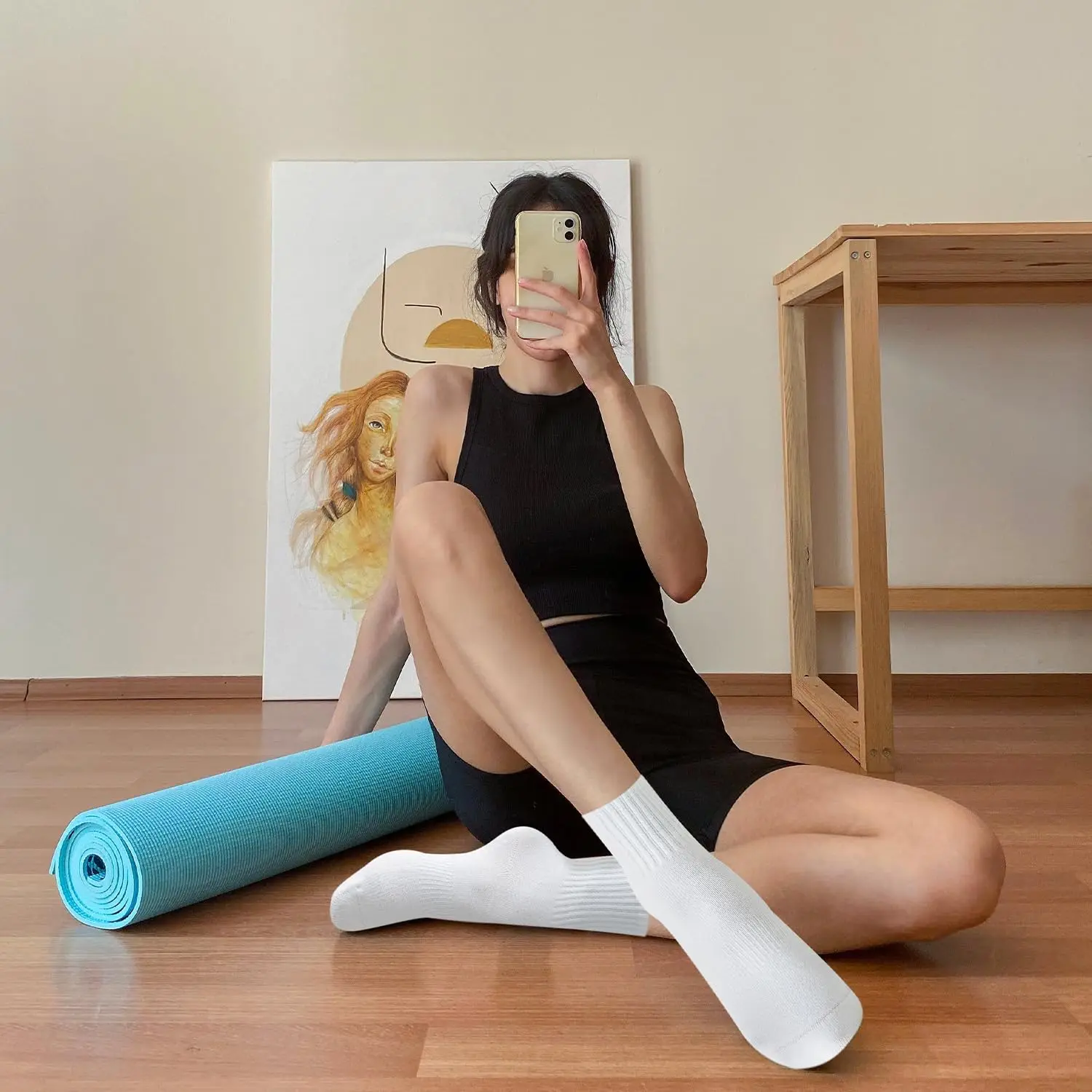 4 pairs of women's yoga socks, - Pilates Yoga &A recension och pris
