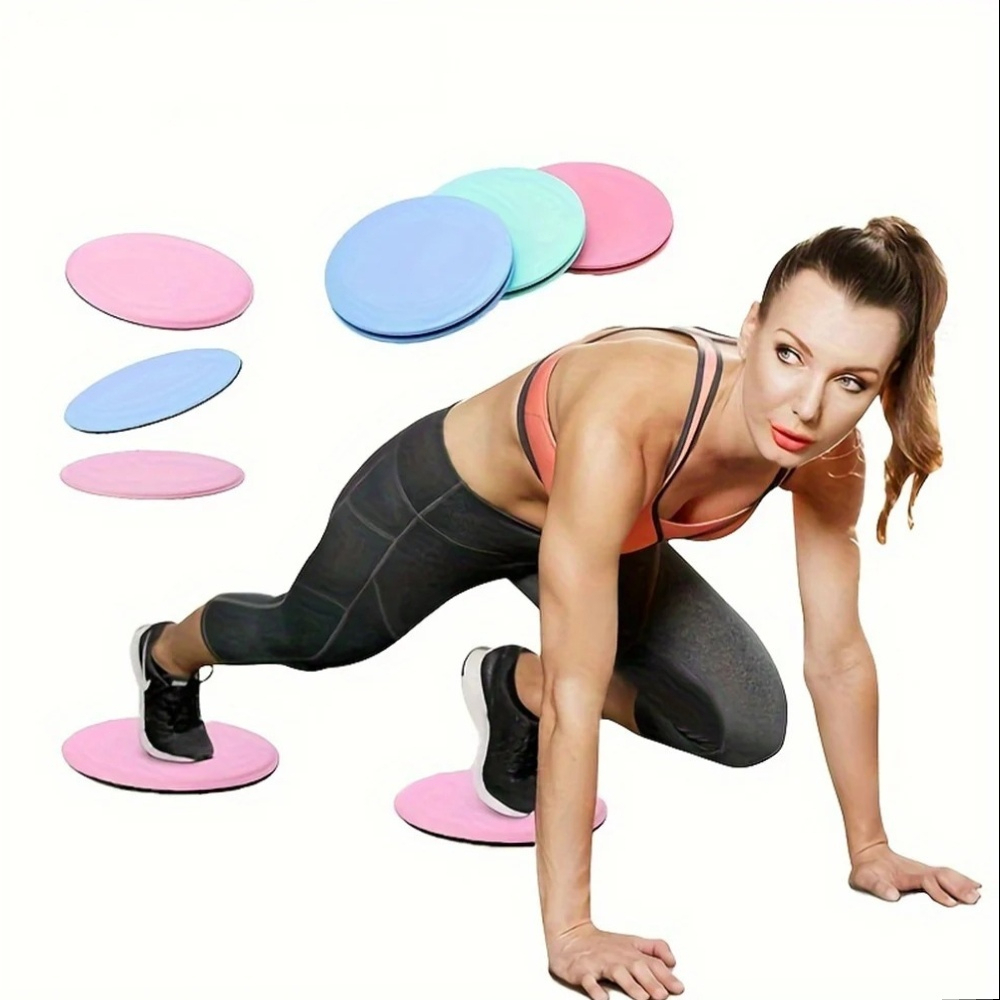 Pair Of Fitness Core Sliding D - Pilates Yoga Core recension och pris