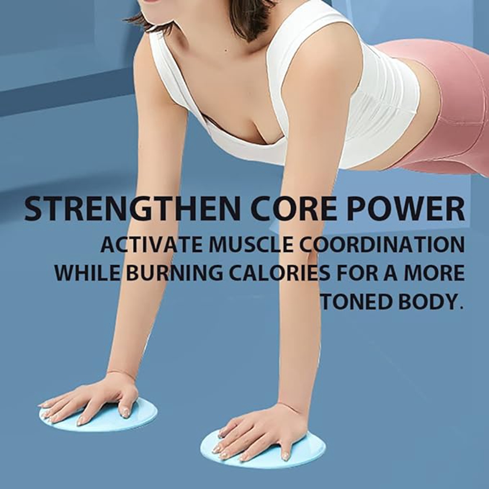 Pair Of Fitness Core Sliding D - Pilates Yoga Core recension och pris