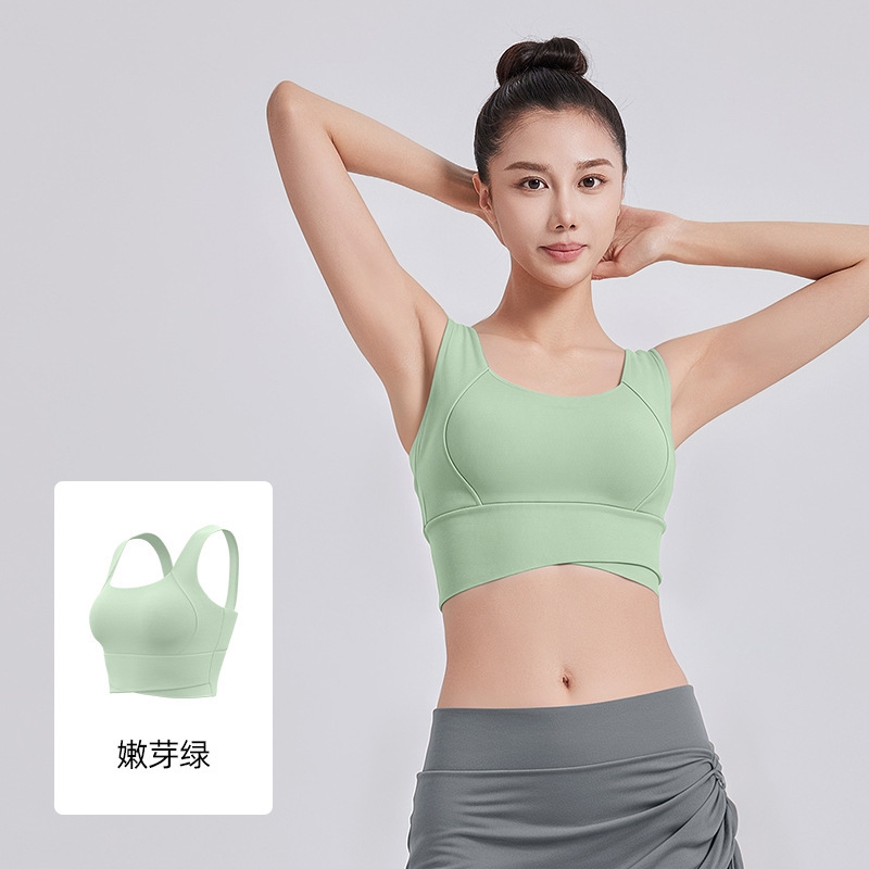 Women High Waist Crisscross Sp - Pilates Yoga Wrap Top recension och pris