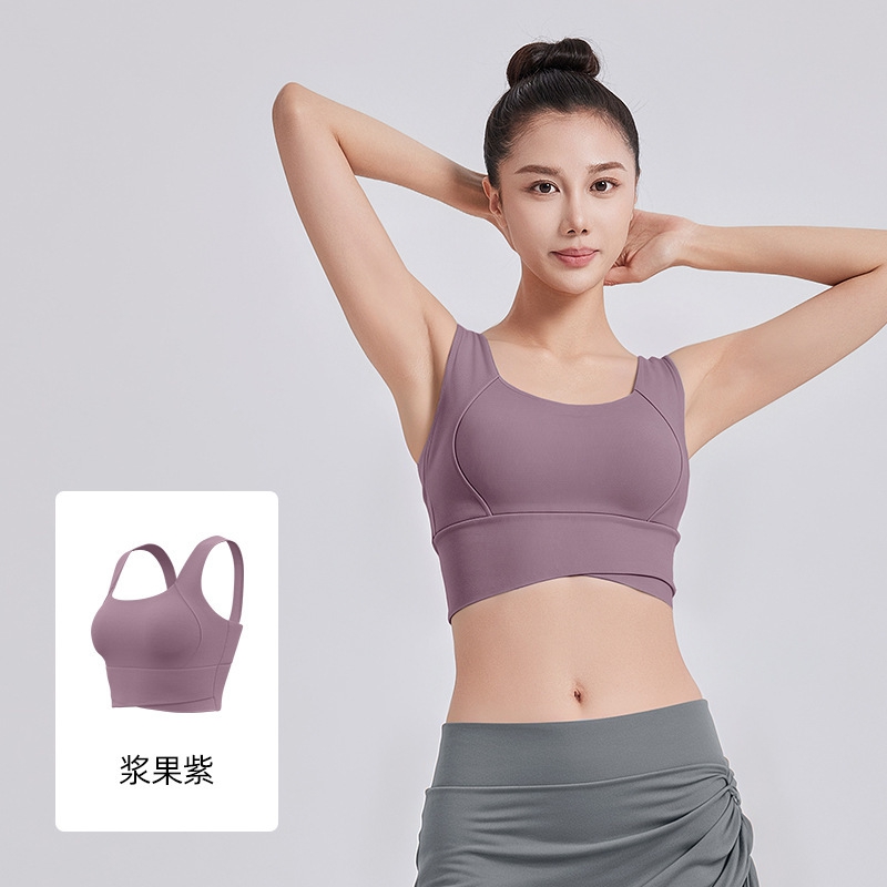 Women High Waist Crisscross Sp - Pilates Yoga Wrap Top recension och pris