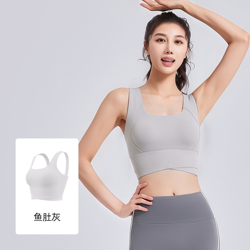 Women High Waist Crisscross Sp - Pilates Yoga Wrap Top recension och pris