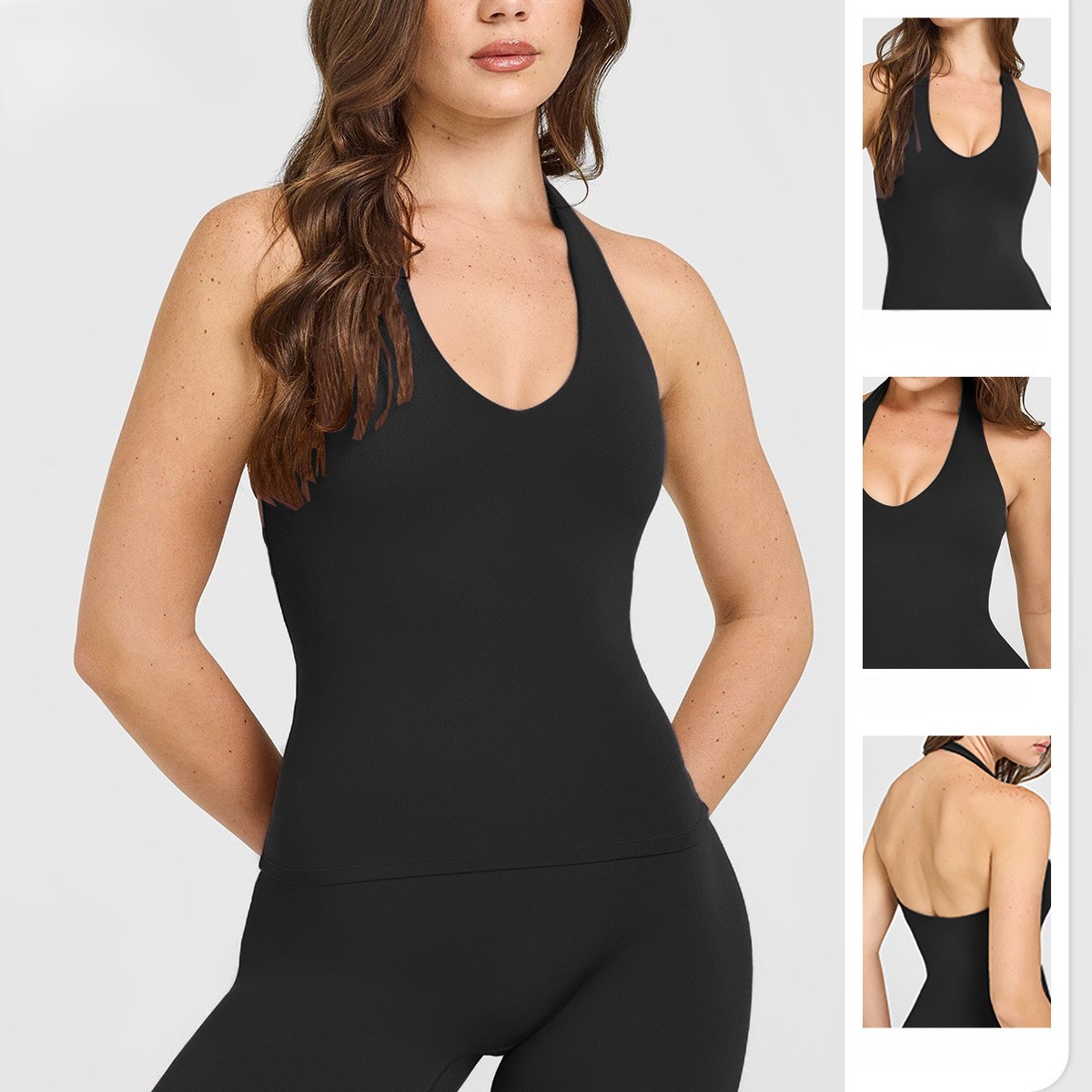 Naked Feel Halter Neck Yoga Sp - Pilates Yoga Wrap Top recension och pris