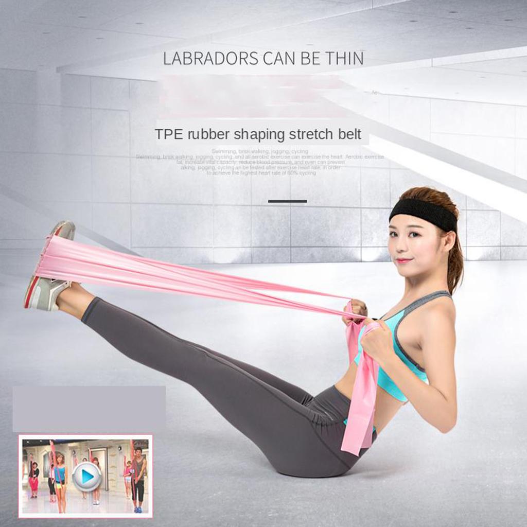 Long Stretch Exercise Bands TP - Pilates Yoga Core recension och pris