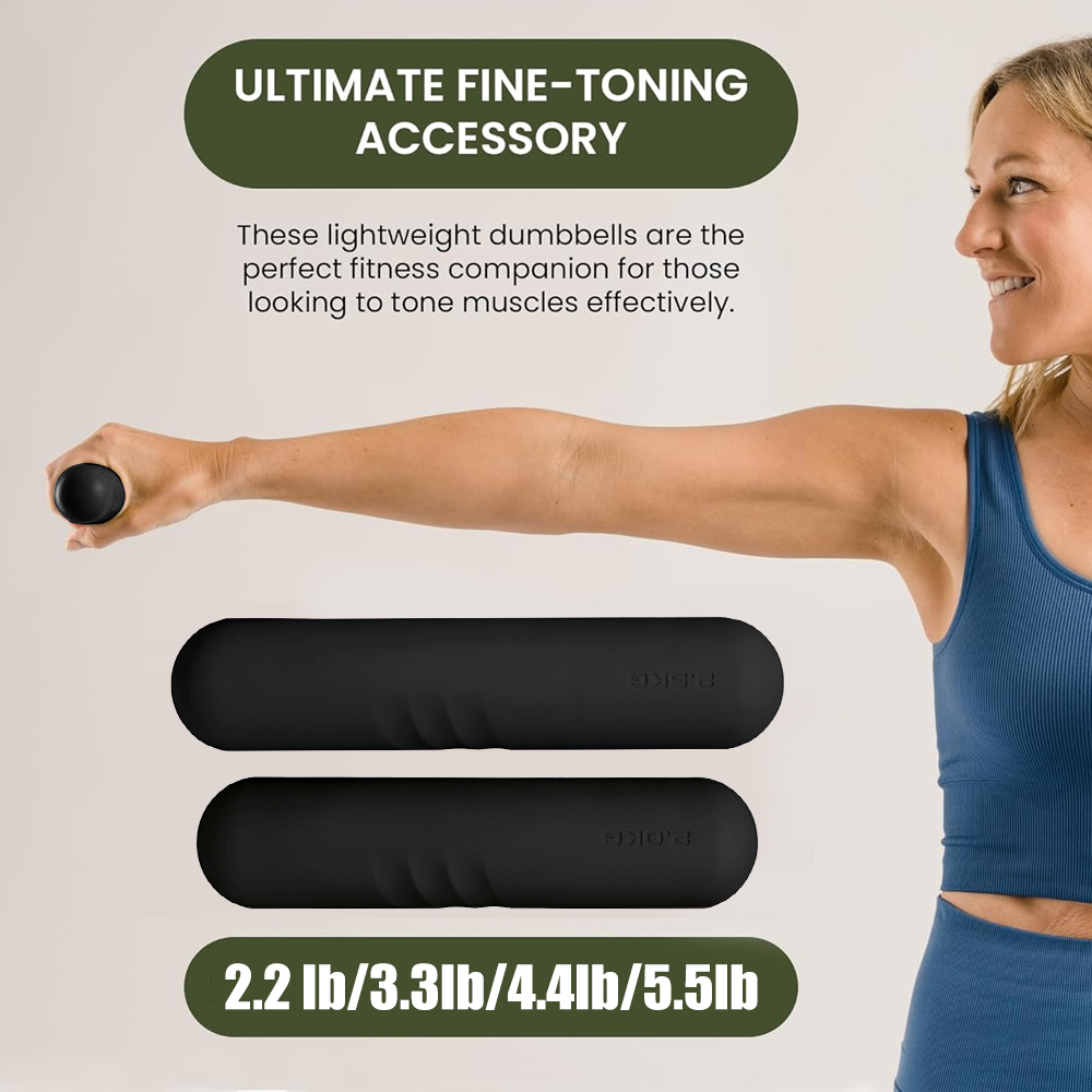 1Pcs Dumbbell Hand Weight Bars - Pilates Yoga Ring recension och pris