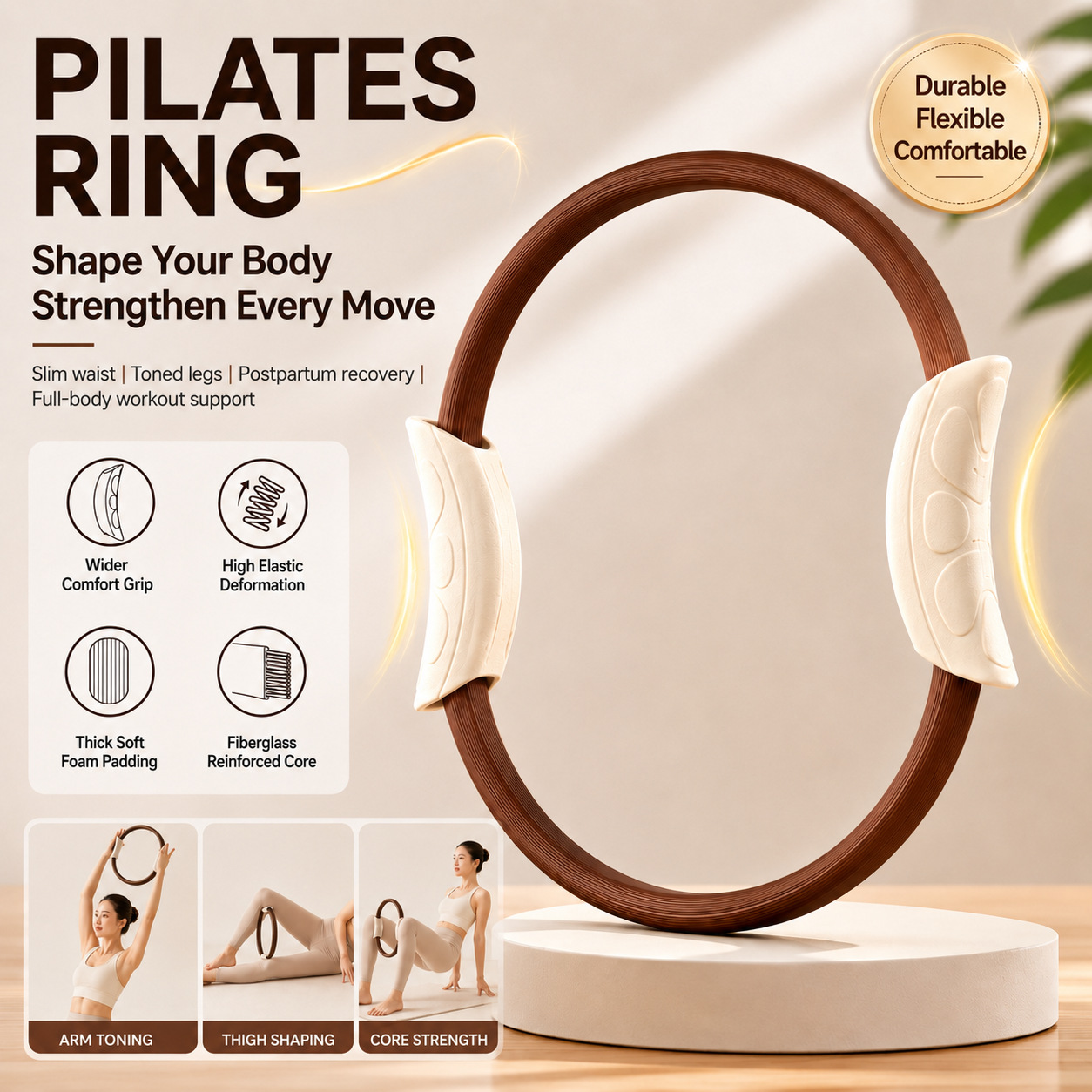 Pilates Ring, Yoga Ring, Pelvi - Pilates Yoga Ring recension och pris