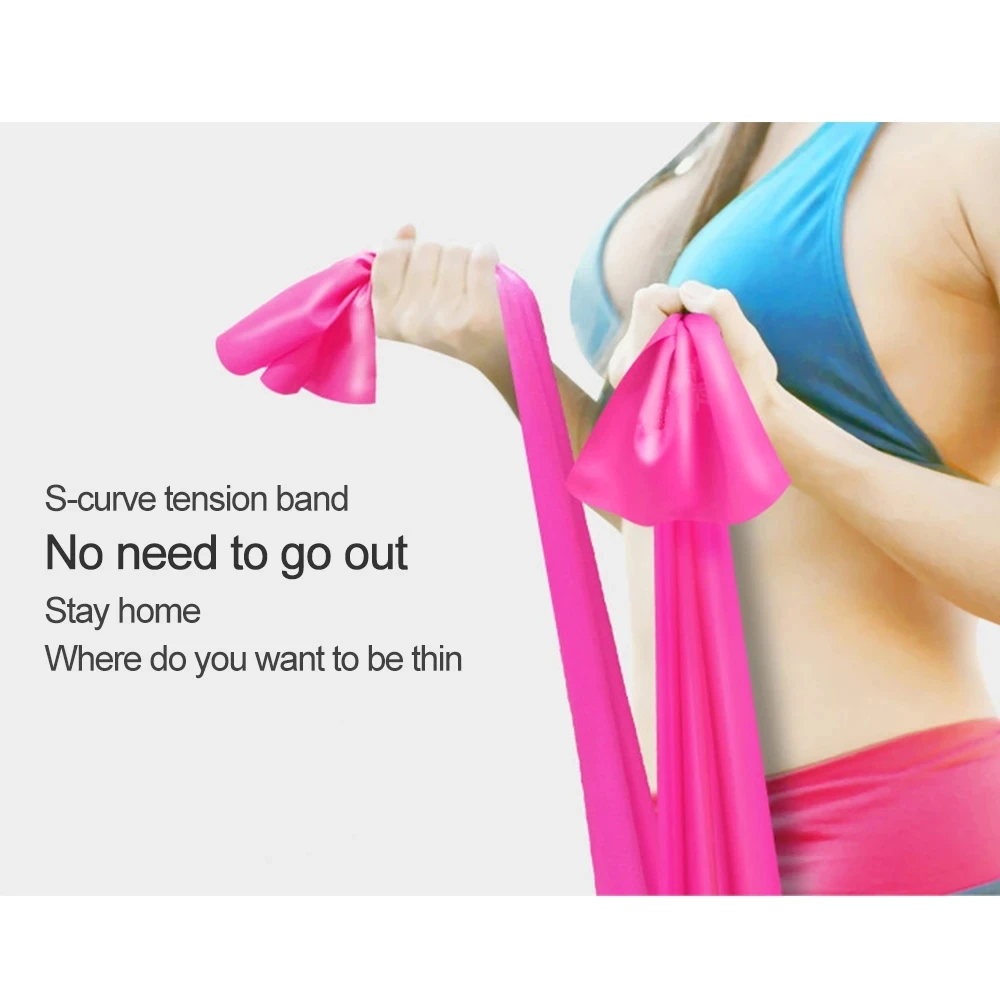 Yoga Elastic Bands Portable Pi - Pilates Yoga Ring recension och pris