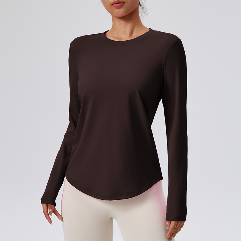Women's Round Neck Fitness Yog - Pilates Yoga Wrap Top recension och pris