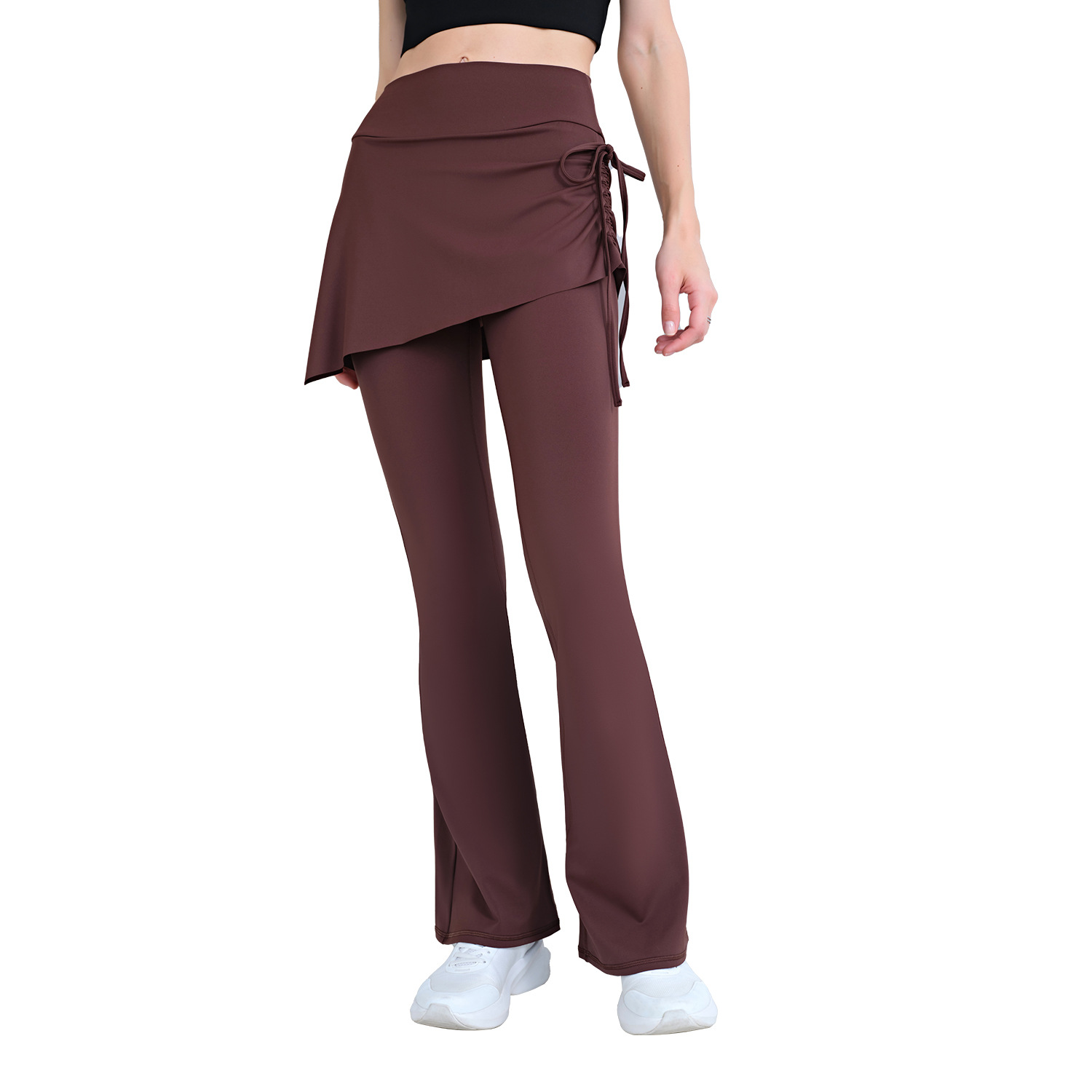 High Waist Flared Yoga Skort f - Pilates Yoga Roma recension och pris