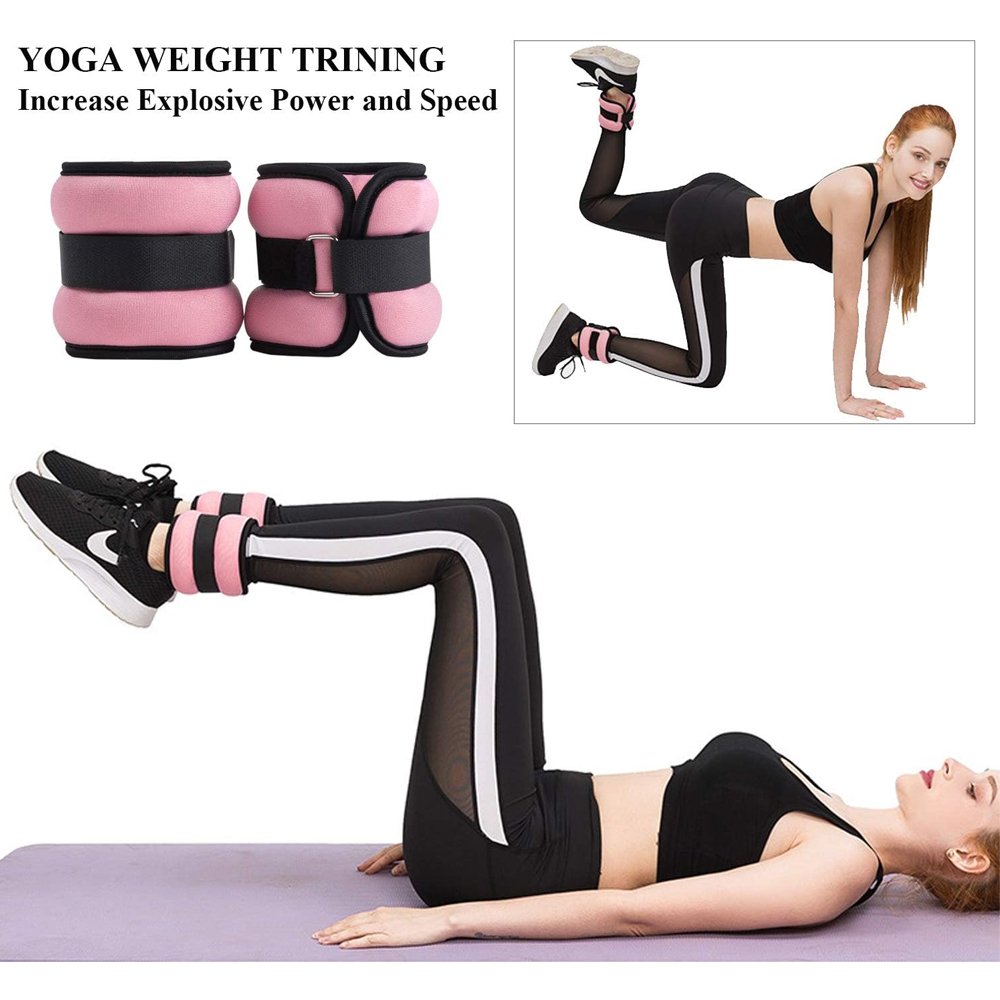 Ankle Weights with Secure Lock - Yoga Sandbag Weight recension och pris