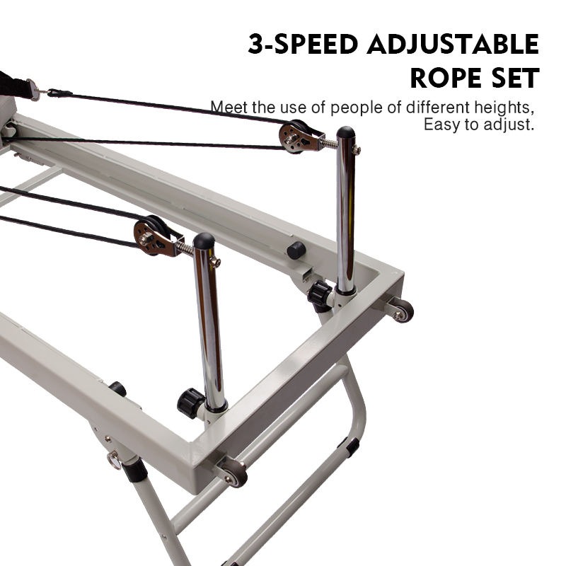 Large Folding Pilates Reformer - Pilates Yoga Weight Loss recension och pris