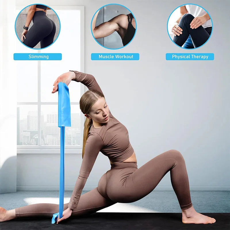 Elastic Yoga Fitness Bands Yog - Pilates Yoga Core recension och pris